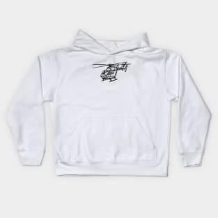 Helicopter Kids Hoodie